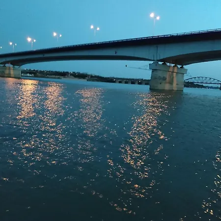 A Raft On The Sava River Belgrade